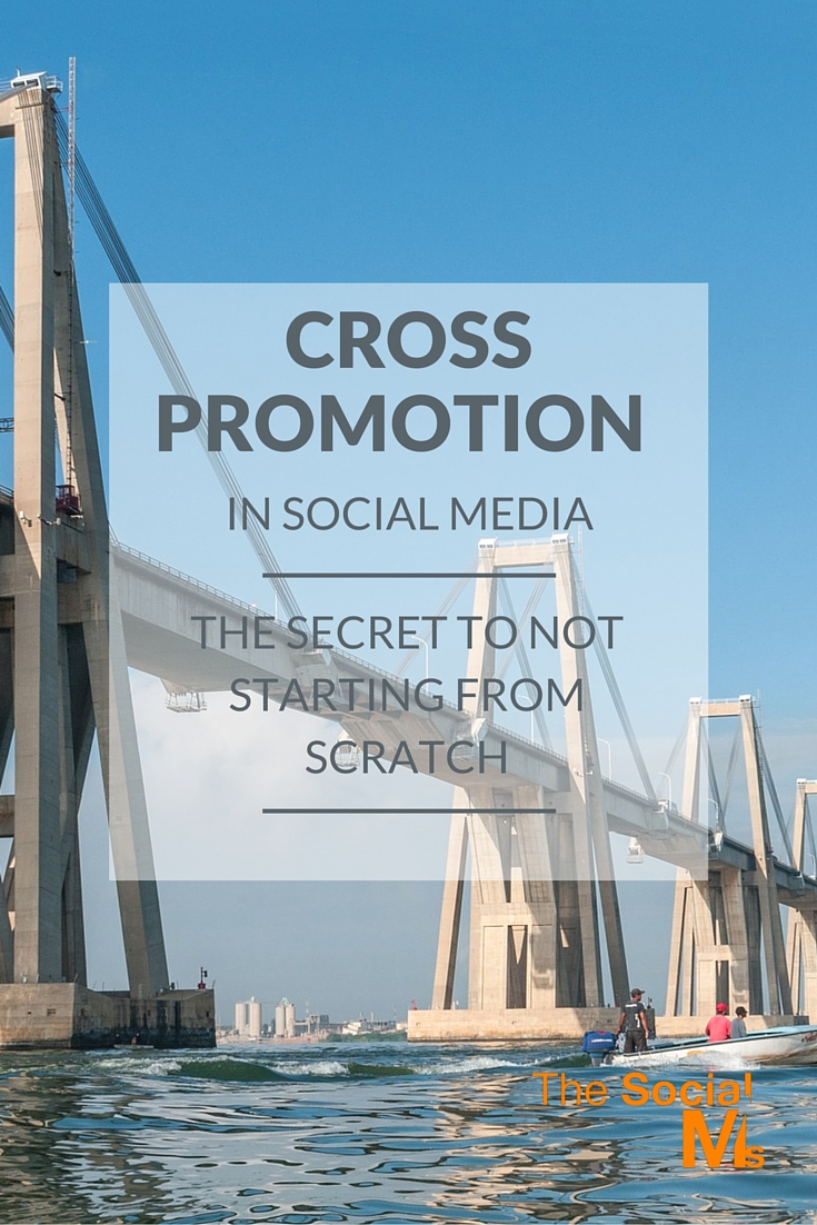 Cross promotion should be part of any social media strategy - from setting up your first account, getting your first followers, to multiple accounts ...