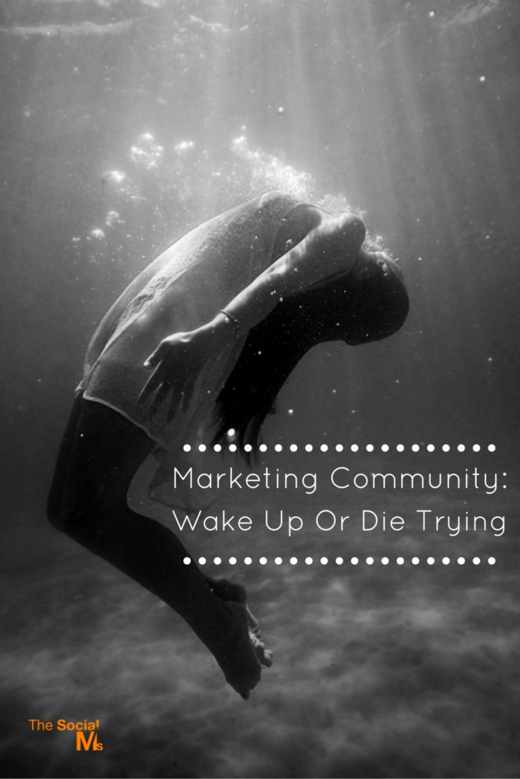 Is the marketing community losing its edge? When I started, things seemed to be different - I found engaging thoughts everywhere on the web.