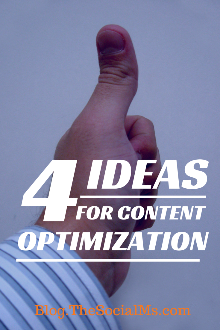 4 Ideas for Content Optimization Other Than Keywords. Think about your audience, optimization does not end with keywords! There is so much more than SEO in content marketing.