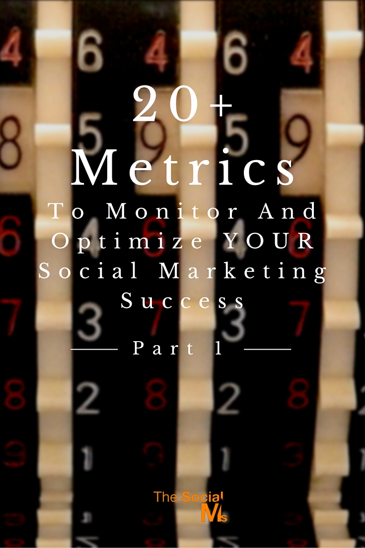 In marketing you need to watch many metrics in order to monitor and optimize your marketing - and eventually proof that your marketing is working.