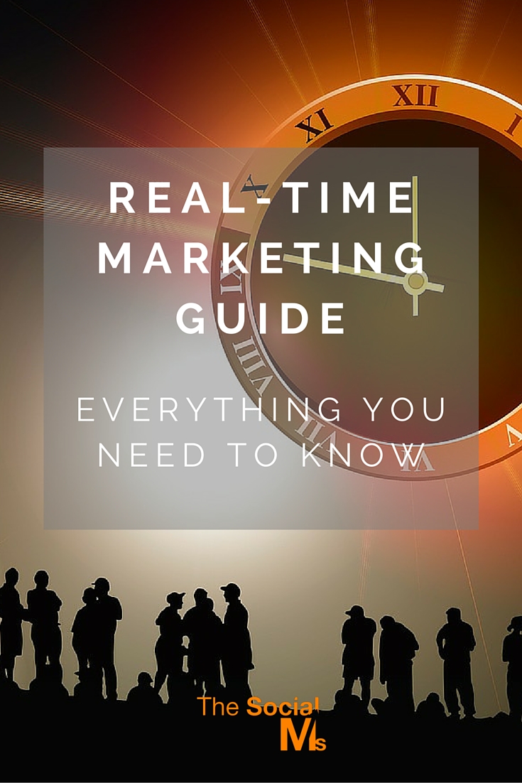Real-Time Marketing capitalizes on the spur of the moment. It is a whatever happens, kind of marketing that can work to a business’ advantage.