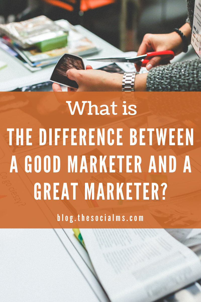 You know what a good marketer is? A marketer who gets you results. But then, what the heck is a great marketer? #onlinebusiness #smallbusinessmarketing #entrpreneurship #startupmarketing #digitalmarketing #marketingstrategy