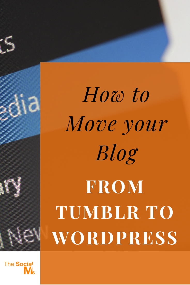 moving from Tumblr to WordPress is not that easy. But rest assured - with a little bit of a time investment, all problems can be solved. Let me show you the process I followed. #blogging101 #startablog #tumblr #wordpress #bloggingtips #bloggingforbeginners