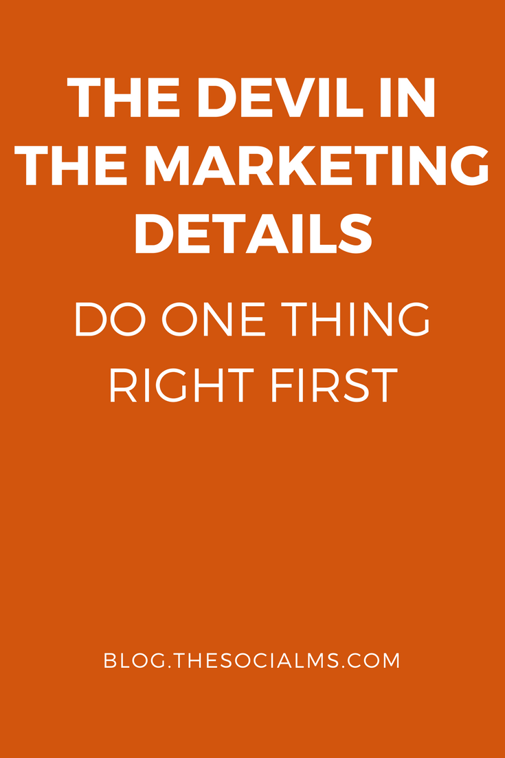Marketing is not easy, and the devil is in the marketing details you need to spend a lot of time on. Marketing has become accessible, yes, but easier?
