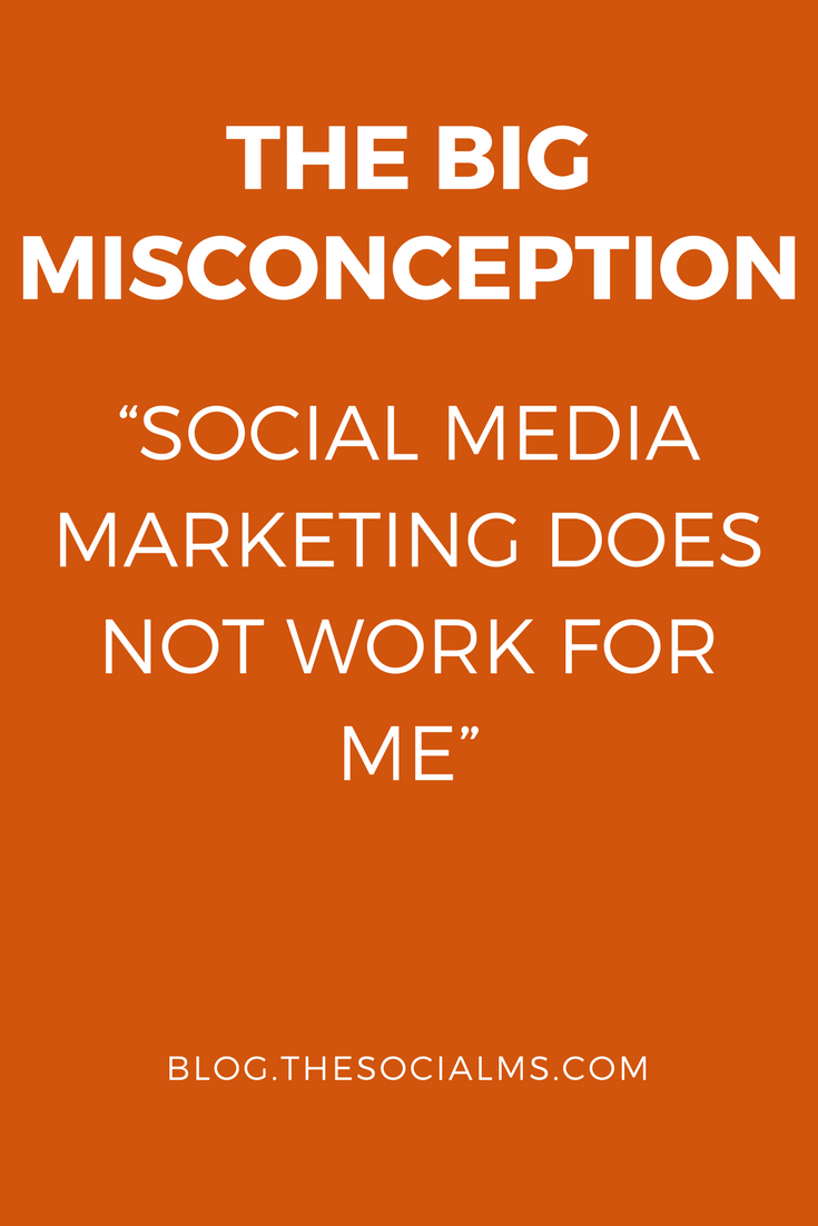 Pushing a button is not enough in social media marketing. This assumption leads many people into believing social media marketing would not work for them.