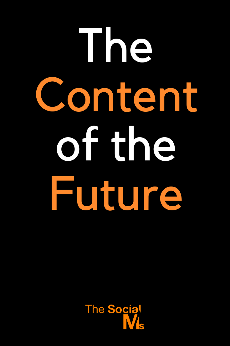 What is content going to look, feel and sound like in the future? And what can you do to prepare yourself for this future if you are a blogger, podcaster or any other type of online content creator today? #contentcreation #blogwriting #blogpostcreation #contentmarketing #bloggingtips