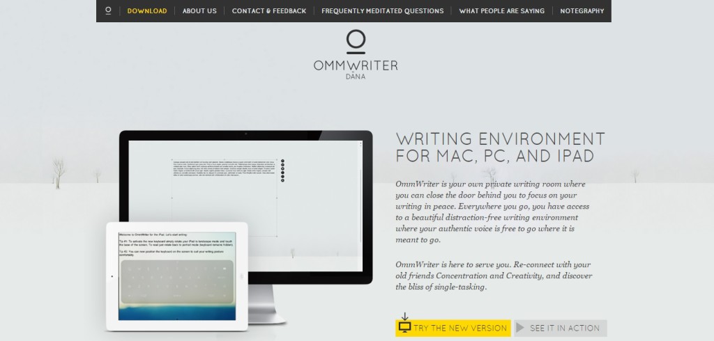 download ommwriter
