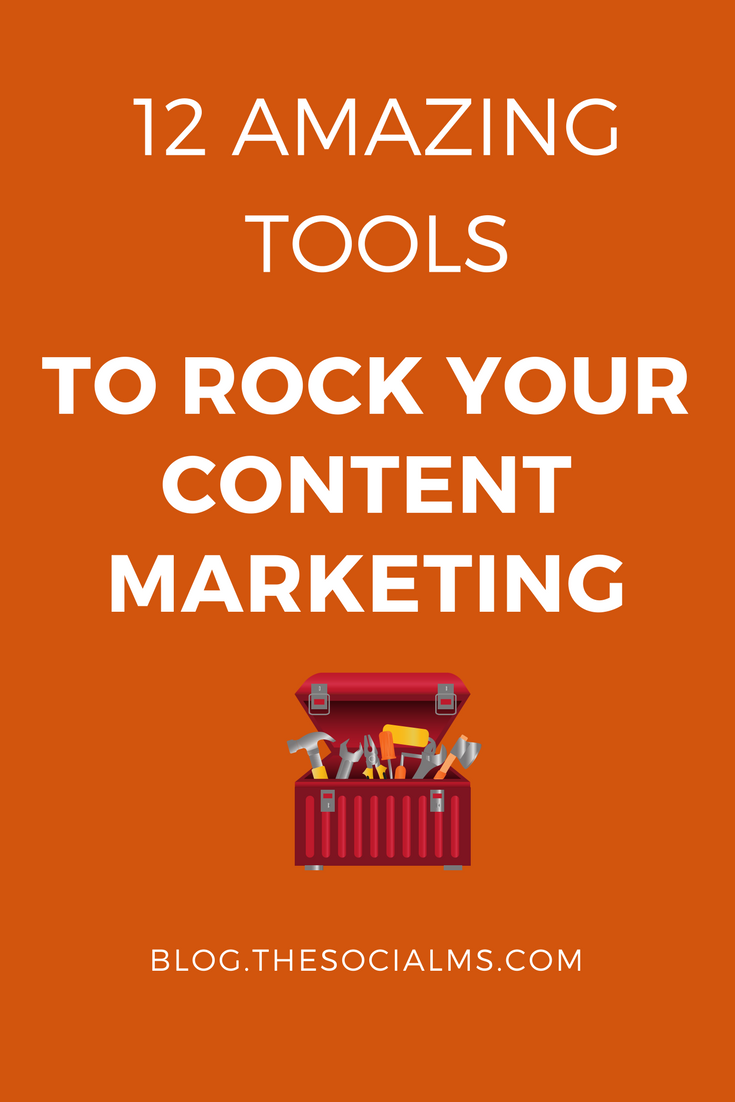 Content marketing is a challenge. It can be difficult enough to create content or to find content to share. Tools can help you with this. content marketing tools, online marketing tools, content creation tools