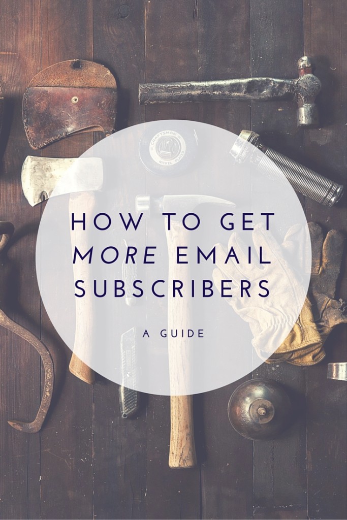 "Collecting new email subscribers" is an important part of online marketing - this post is a guide to teach you how to grow your list effectively and give you ideas to improve your conversion rate.