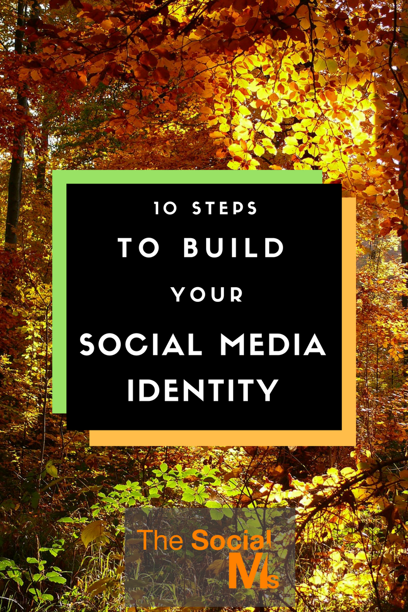 You can use social media to brand yourself as well as your business. Key to successful personal branding is a consistent social media identity.
