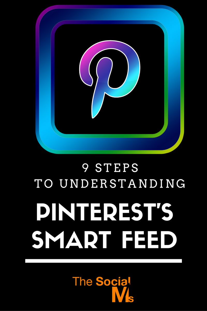 Pinterest's „old“ chronological feed that only showed updates from people we follow is gone. Instead what we see is Pinterest's Smart Feed.