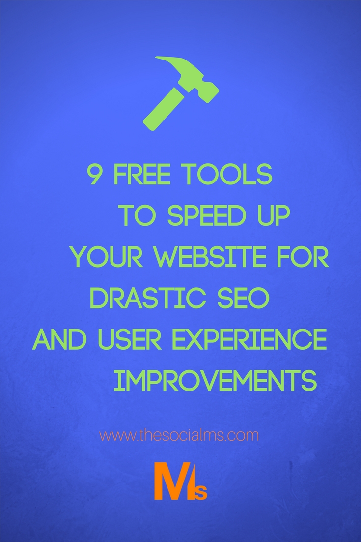 Website speed is important for your SEO as well as the User Experience on your site. But improving your site speed can be hard - here are 9 free tools that will make your site run like a Ferrari. #WebsiteSpeed #SEO #UserExperience #Freetools