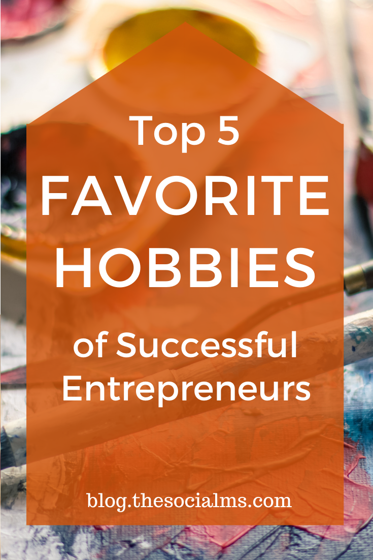 here are five hobbies that will put you on the path to becoming a better and happier entrepreneur. #entrepreneurship #solopreneur #entrepreneur #startup #smallbusiness #onlinebusiness #blogging
