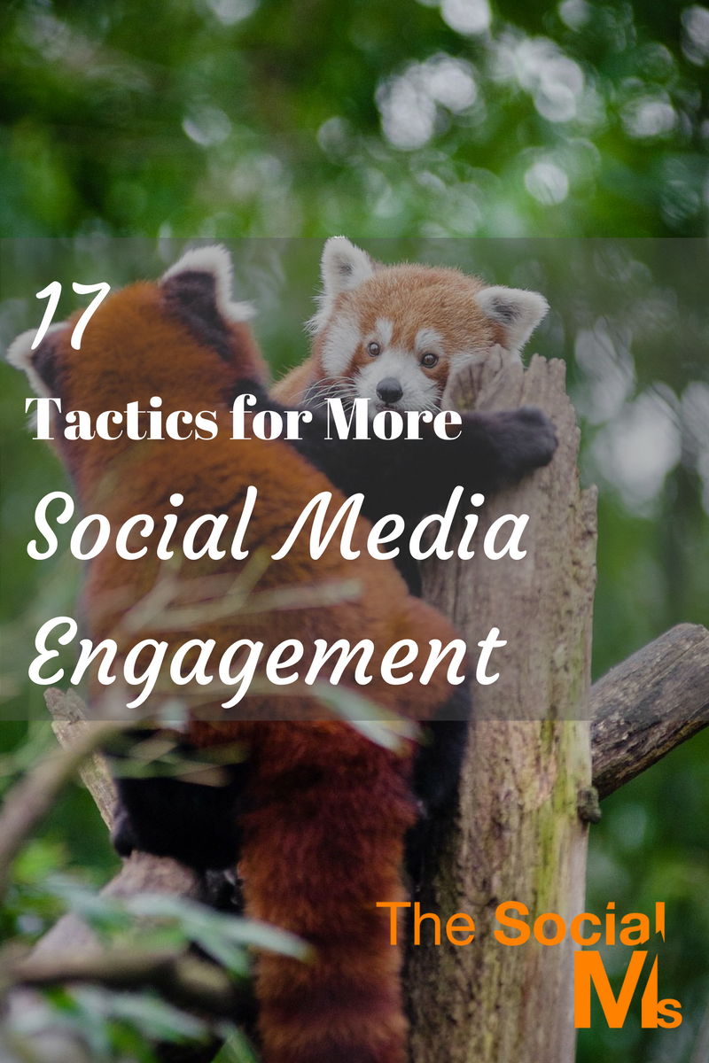 Social Media engagement is key to marketing success! Here are 17 tips to get more social media engagement from your audience. 