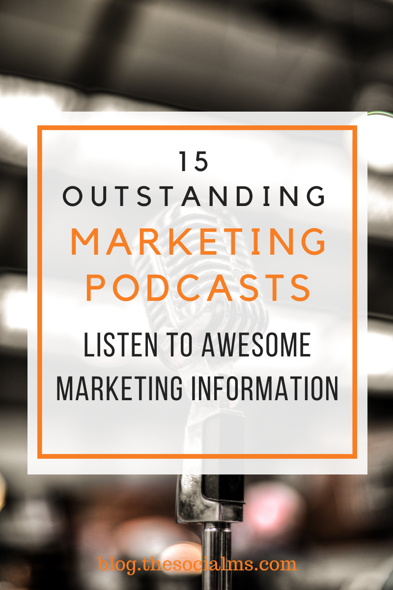 These amazing marketing podcasts allow you to consume marketing information while you are busy with other work. #marketinginformation #marketingpodcasts #marketingstrategy #digitalmarketing