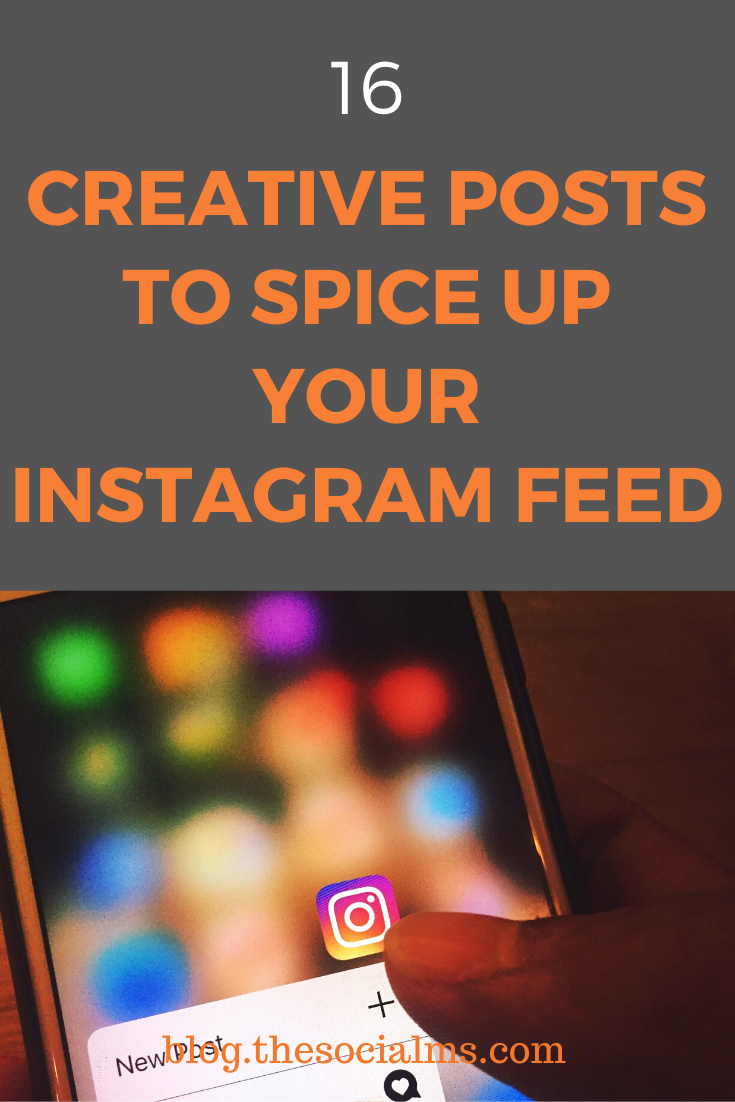 Here are some ideas for creative Instagram post ideas. For optimal success on Instagram, the right mix of different updates often works best. #instagram #instagramtips #instagramideas #socialmedia #socialmediatips #socialmediamarketing