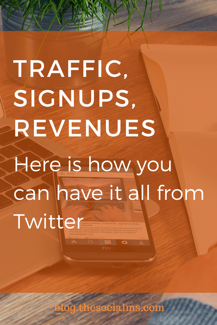 There is a straight forward process to earn traffic, signups, and revenues from Twitter. And here is how you can start getting traffic from Twitter today!