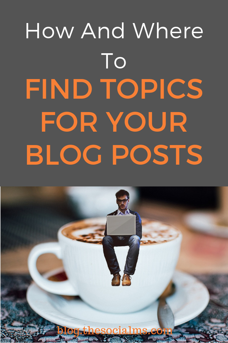 Did you run out of blog topics to cover on your blog? Here are 5 creative ways to find topics for your blog posts - and your audience will love them. Inspire your creativity with these blogging tips. #blogposts #blogcontent #bloggingtips #startablog #createablog