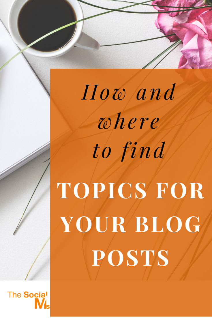 Are you looking for blog post ideas that your blog audience would love to find on your blog? Here are 5 places where you can find inspiration for blog post creation and questions your audience is asking. #bloggingtips #blogpostideas #blogwriting #bloggingideas #blogtopics #bloggingforbeginners