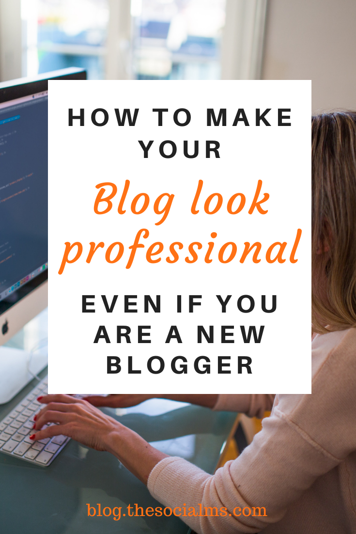 Here are 7 ways to make your blog look more professional, even when you are just starting out with a new blog, and without spending loads of money. #startablog #bloggingforbeginner #bloggingtips #bloggingsuccess #createablog