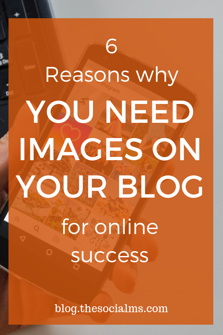 Images play an important role in digital marketing and blogging. Are you aware of the reasons why images in your marketing and blogging strategy are so important? #socialmediaimages #blogimages #bloggingtips #bloggingstrategy #marketingstrategy