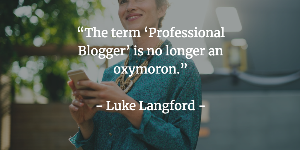 Professional Blogging