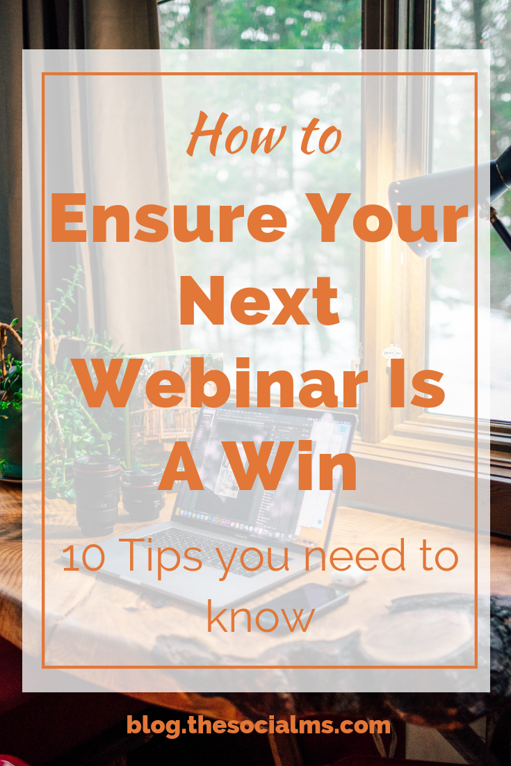 The webinar is big in marketing and online selling. It offers interaction between you and your audience. Use these tips to get more out of your webinars. #webinar #onlinebusiness #bloggingtips #bloggingsuccess