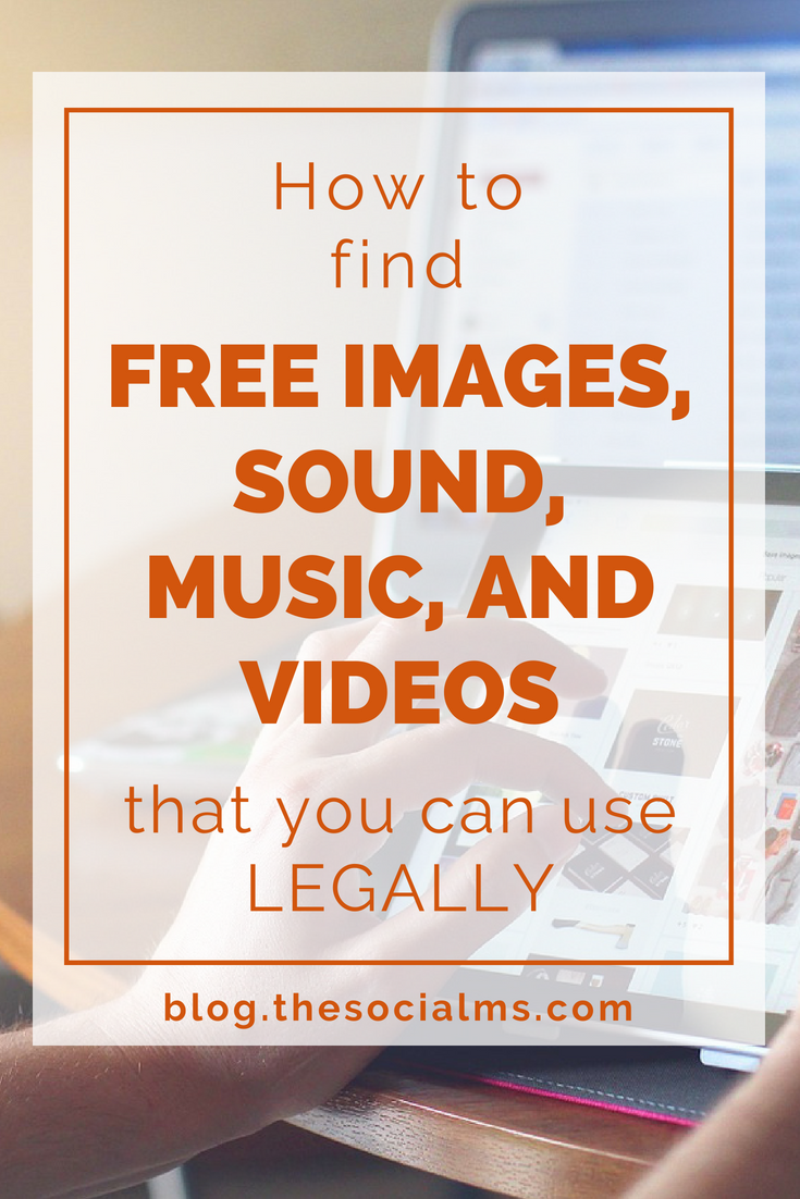 Bloggers, Podcasters, Youtubers all need content: Free Images, Music, Sound, Videos. Finding stuff that you can use legally can be tricky. Here is how! free content, content creation, free photos, free sound #contentcreation #bloggingtips #blogcontent #blogposts #startablog #freecontent