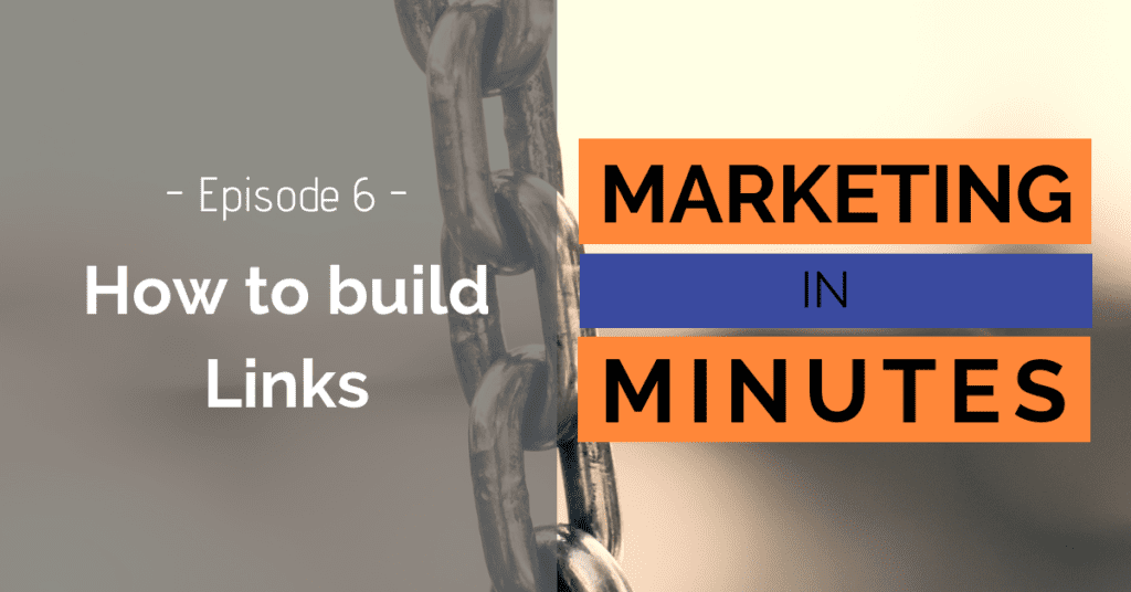 Marketing in Minutes - Linkbuilding