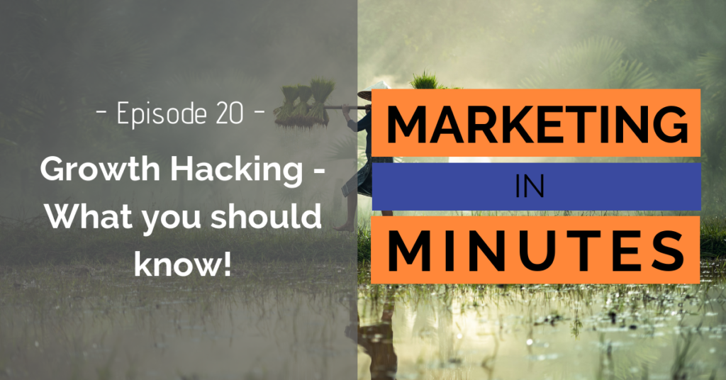 Marketing in Minutes - Growth Hacking