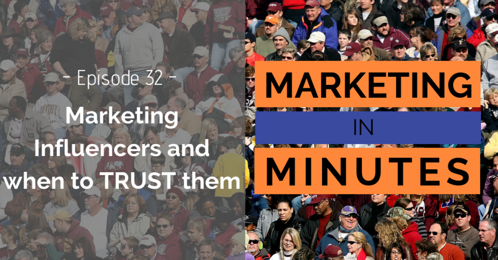 Marketing in Minutes Marketing Influencers