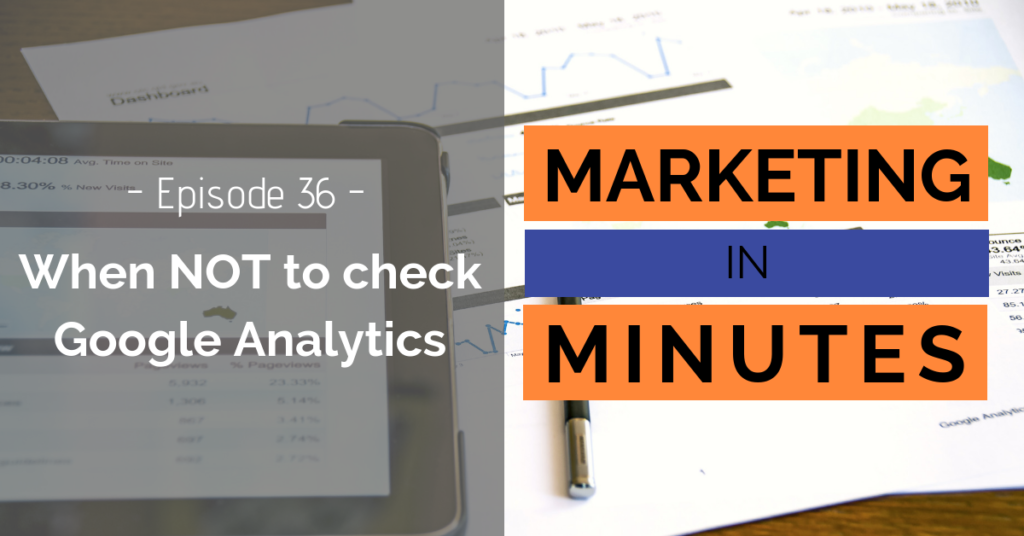 Marketing in Minutes - Google Analytics