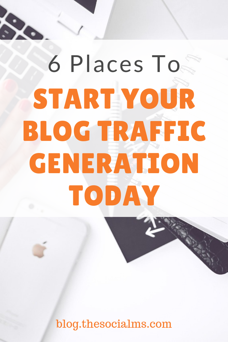 The best and most accessible sources for free blog traffic develop and even change with time. Here is where you can start your blog traffic generation #blogtraffic #trafficgeneration #bloggingtips #bloggingforbeginners #startablog