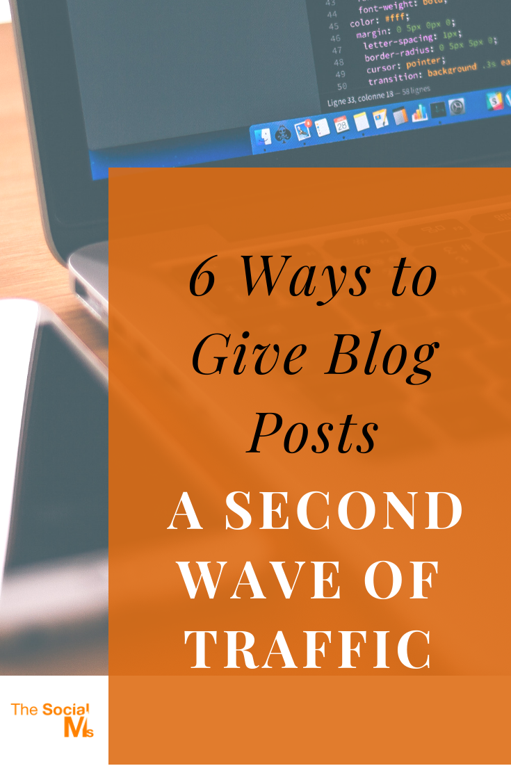 evergreen content that still includes a ton of valuable information is well worth the effort to try and make it take off the second time. Here are 6 ways to get new blog traffic to old posts #blogtraffic #trafficgeneration #blogging101 #bloggingforbeginners #startablog #bloggingtips
