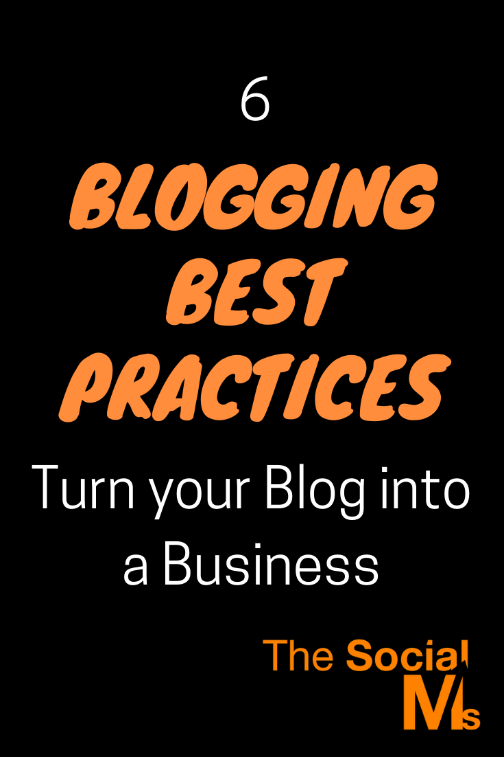 These 6 blogging best practices should be a must for every new blogger. If you are not aware of them you will have a hard time starting your blog and turning it into a business. #startablog #bloggingforbeginners #bloggingbusiness #onlinebusiness #blogging101 