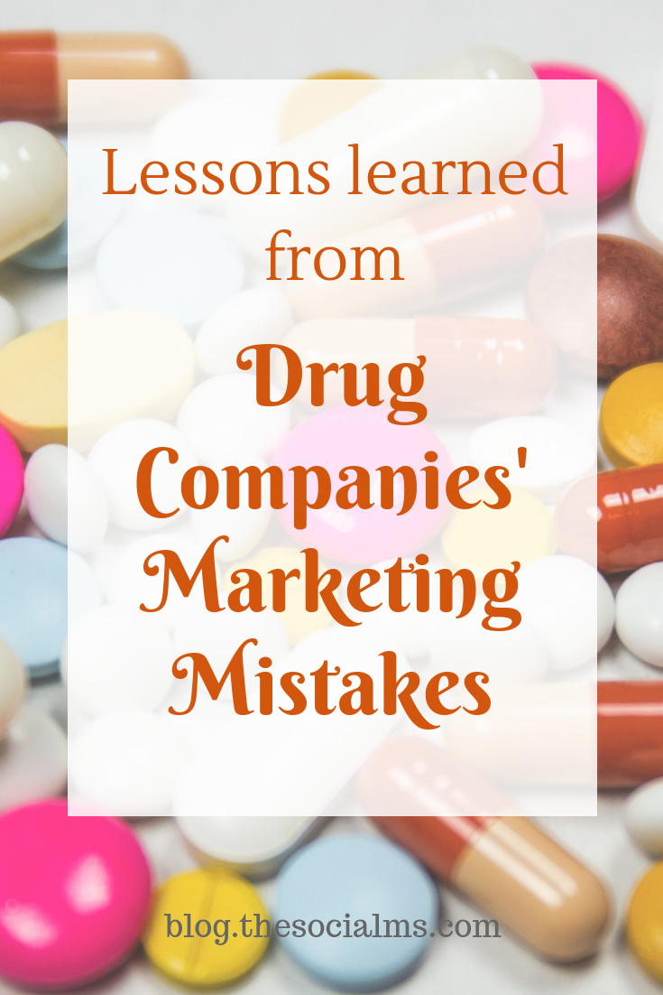 Some of the biggest pharma marketing mistakes have resulted in fines in the hundreds of thousands. Here is what you can learn from these mistakes. Common marketing mistakes with big impact. Brand failure #marketingmistakes #marketinglessons #marketingtips