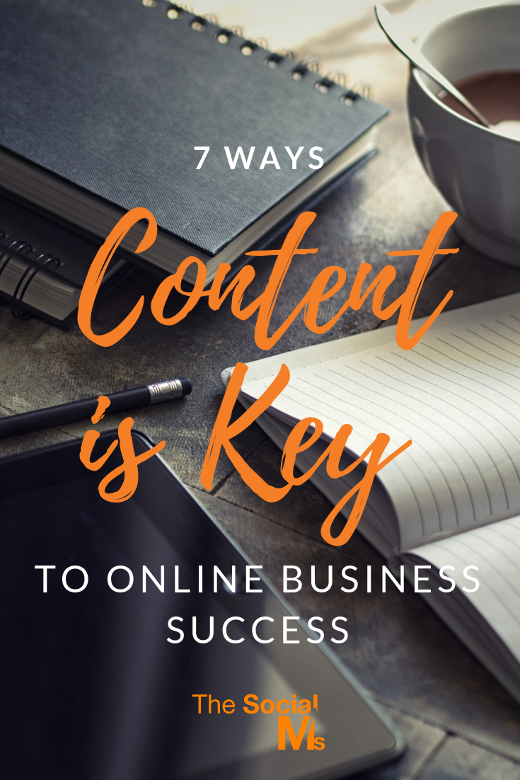content can tremendously help you to grow and thrive and reach online business success - and here are 7 reasons why. #contentmarketng #contentcreation #importanceofcontent #bloggingtips #onlinebusiness #smallbusinessmarketing