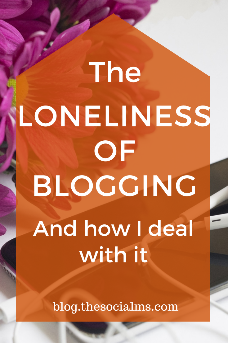 Maybe you are like me and most of the time you like the quiet and the total independence of others. Because you need it to get your work done. On other days, the loneliness of blogging will become very lonely indeed. #blogging101 #bloggingforbeginners #startablog #solopreneur #bloggingtips #entrepreneurship #onlinebusiness