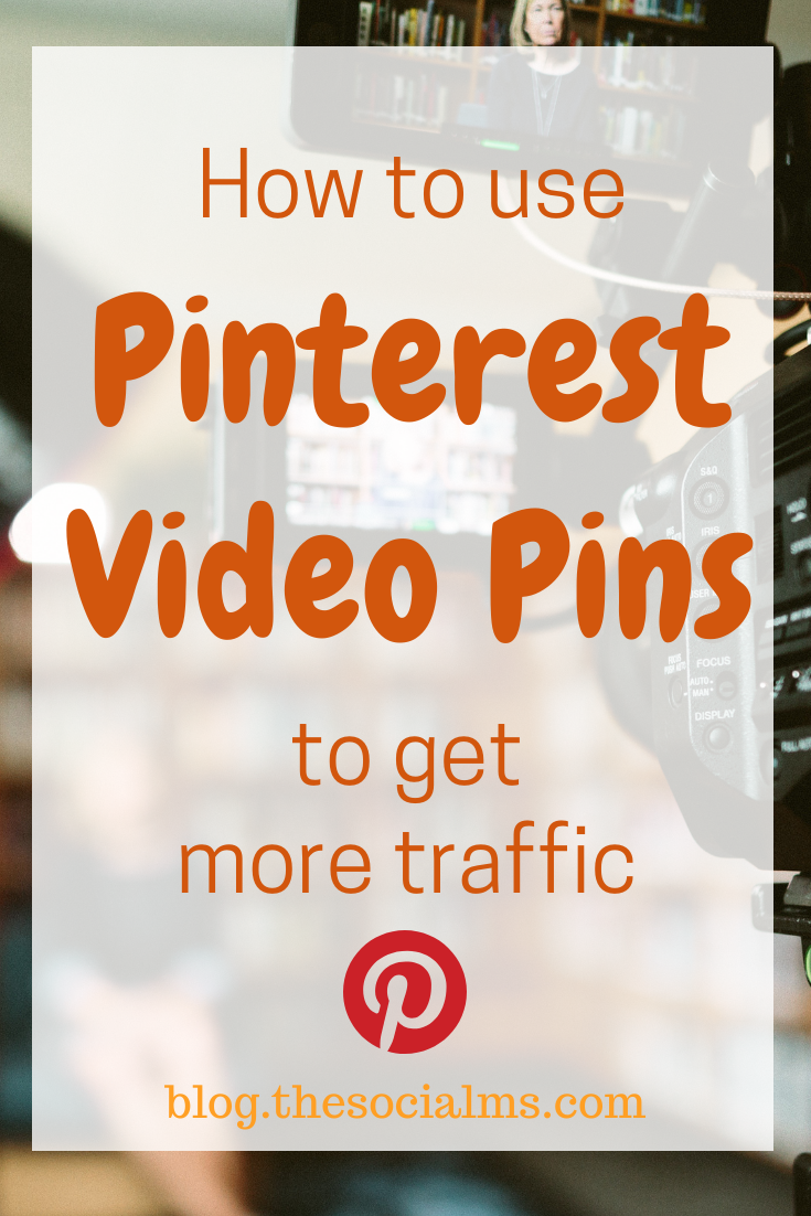 What are they and how can you use them? Video pins have been on Pinterest for a while now - it started with pinnable videos from other sites, then you could have video ads, and for some time you can now upload your videos straight to Pinterest. Here is how to use Pinterest video pins to get more traffic #pinterest #trafficgeneration #blogtraffic #pinteresttips #pintereststrategy #pinterestmarketing #socialmedia #socialmediatips