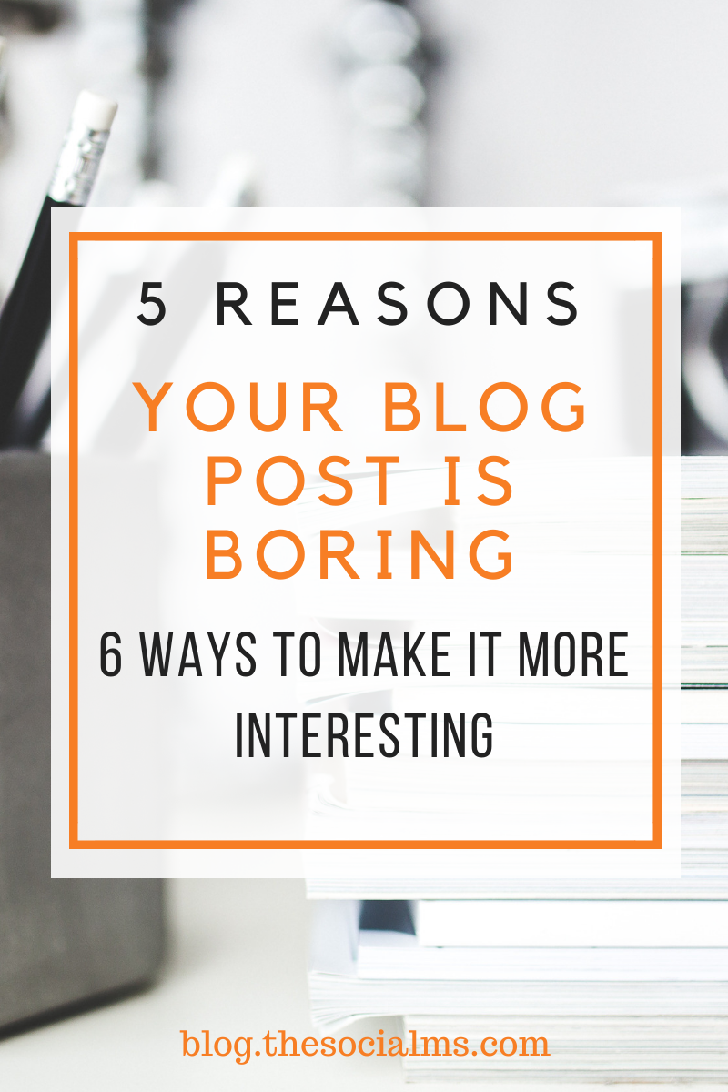 there are endless ways to make your content extremely boring. Here is what you should avoid in your content - and some tips on how to make your content stand out. #contentcreation #blogwriting #blogpostcreation #blogopics #contentmarketing
