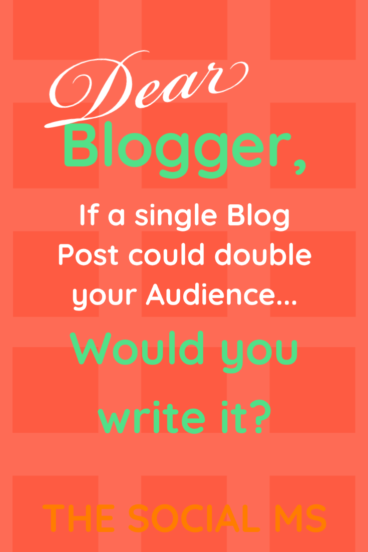 Are you aware of how powerful guest blogging can be to grow your social audience? One blog post can double your audience! Here is how that can happen. #guestblogging #guestposting #bloggingtips #socialmedia #onlinemarketing #marketingtrategy #digitalmarketing