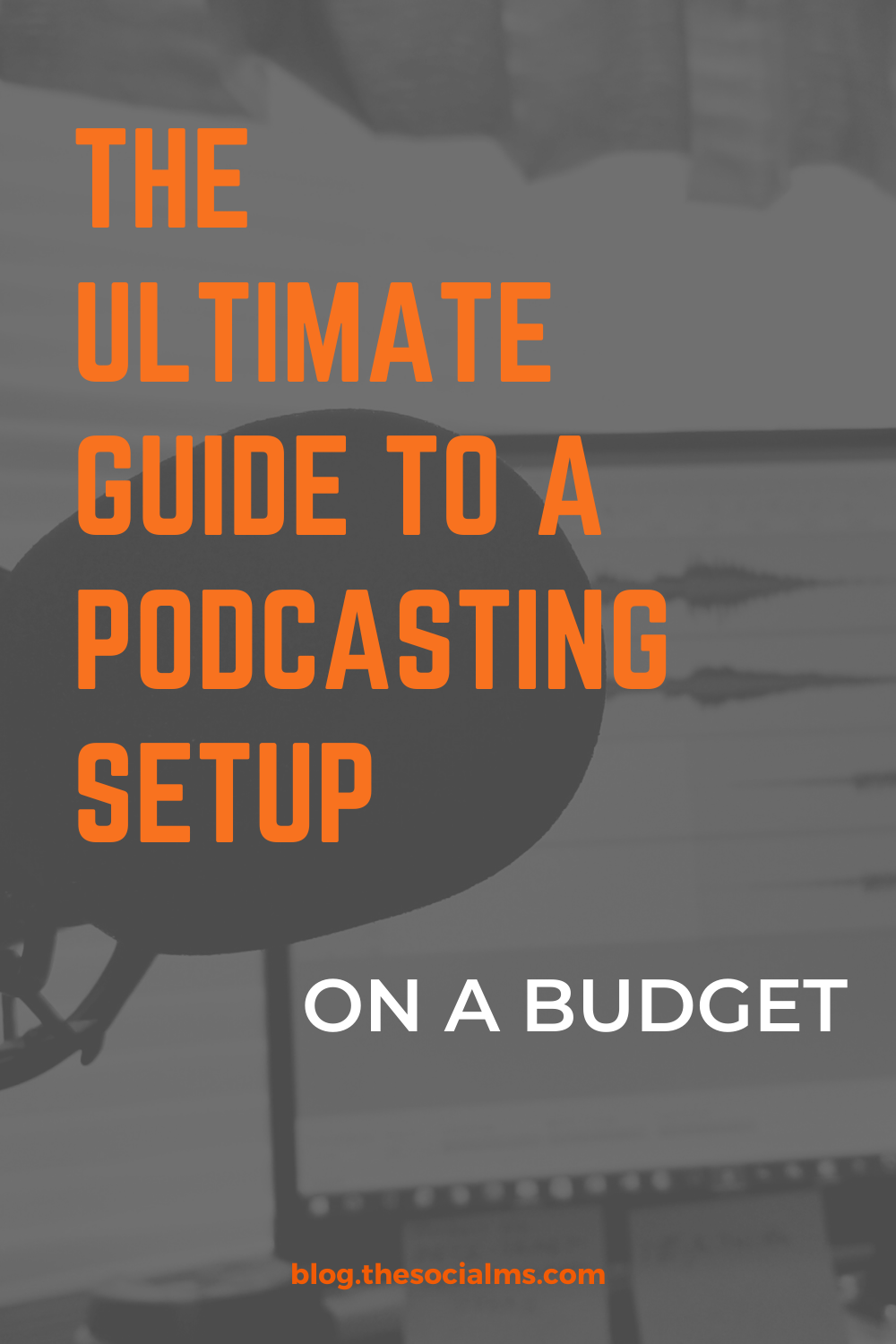 getting together a decent podcasting setup on a minimal budget isn’t easy. But it is possible. #podcasting #podcastingsetup #bloggingtips #contentmarketing #contentcreation #bloggingtools