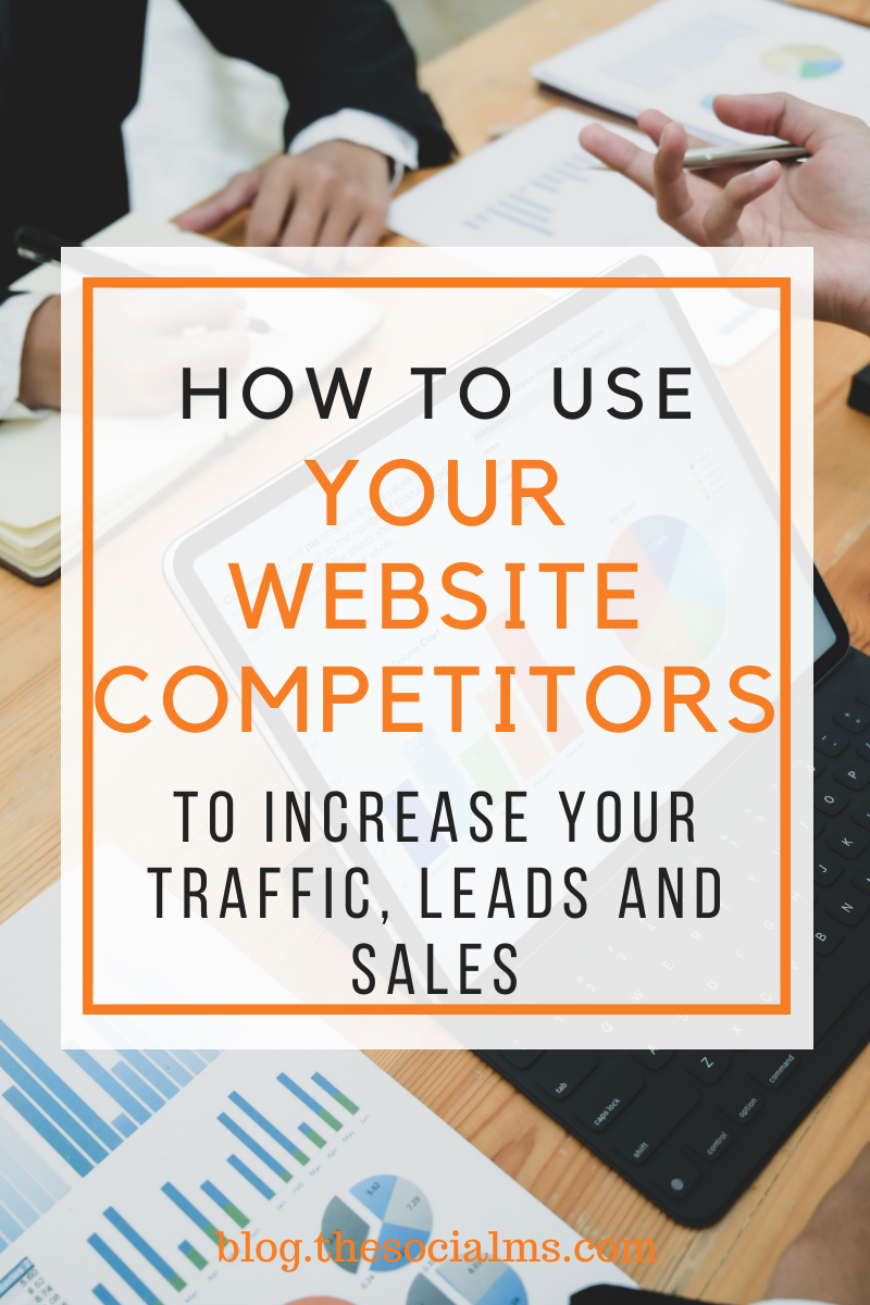 Did you know that you can use your website competitors to improve your marketing? Your competitors can help you to get more traffic, leads and sales. Here is how to use your competitors, their content and their marketing strategy to grow your online business. #onlinebusiness #competitoranalysis #contentcuration #contentmarketing #bloggingtips 