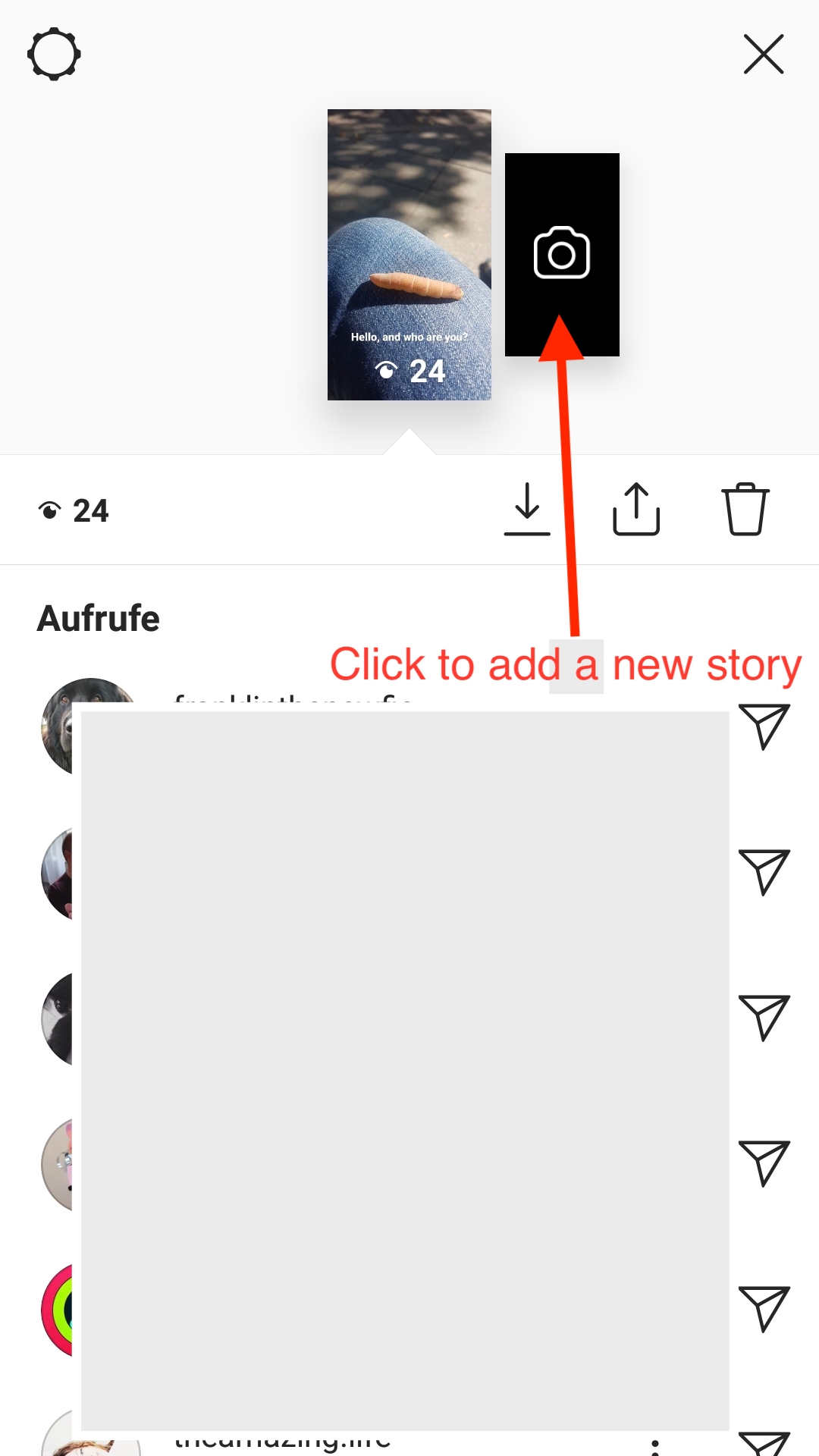How to add a new Instagram Story