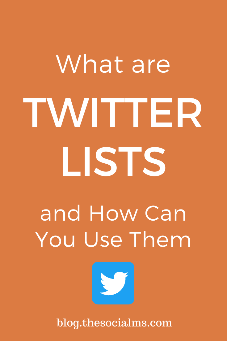 What are Twitter lists and how can you create them - we give you ideas on how to use the Twitter lists and why they are so important. This is a Twitter marketing feature everybody should know. #twitter #twittertips #twitterhacks #twittergrowth #twitterfeature #twitterlists #twittermarketing #twitterstrategy