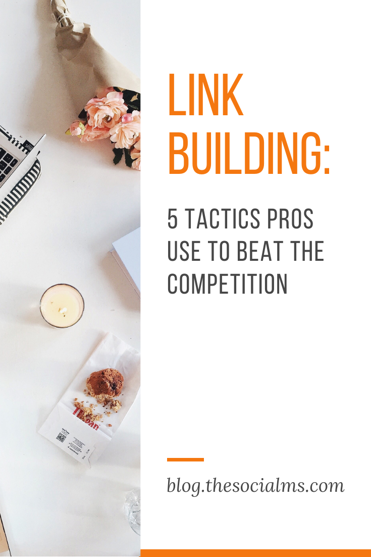Your quest for getting inbound links must never cease. Here are the 5 link-building tactics you need for that sweet rank boost you have long been craving! Improve your seo ranking with a boost in new links. #seo #linkbuilding #linkbuildingtactics #seotips #seohacks #searchengineoptimization #rankingfactors #googleranking #searchtraffic #googletraffic