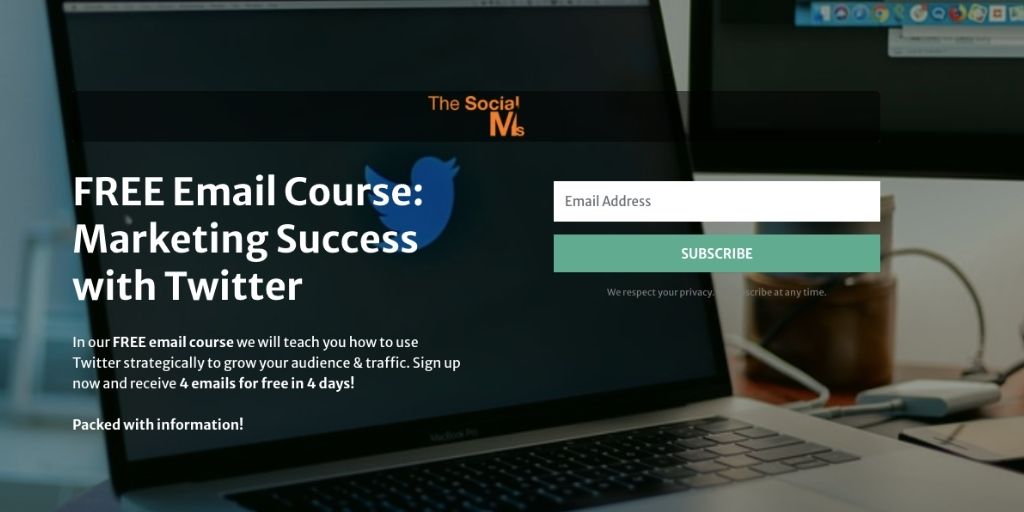 Free email Course twitter marketing